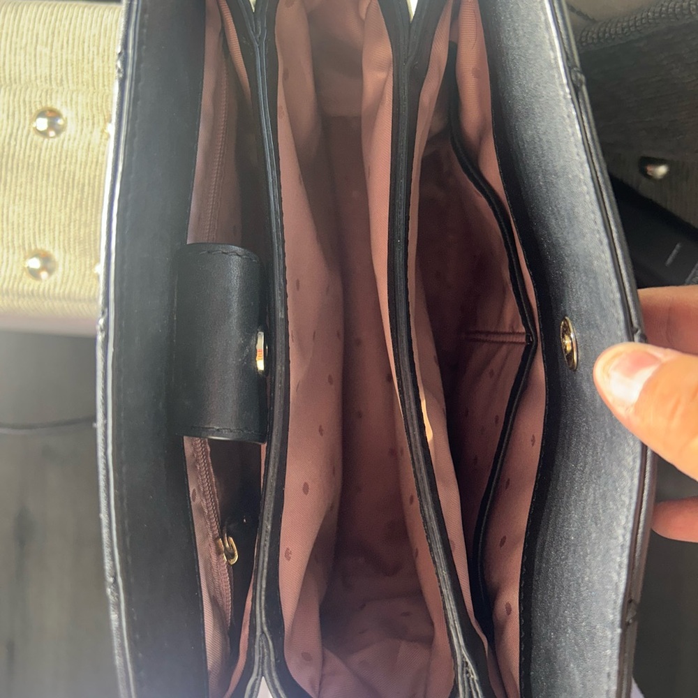 Kate Spade Black and Gold Quilted Shoulder Bag - Picture 5 of 5